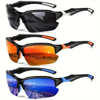 Fashion Sports Polarized Sunglasses for Men Women Cycling Running Fishing Sun Glasses Lightweight Outdoor Goggles