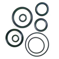 8pcs Bike O-Ring Seal Rubber Black 5g High Quality Material Bike Rear Shock Air Seal Kit For Fox Air Pressure Version Absorber