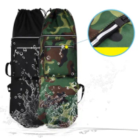 Outdoor Sports Universal Travel Waterproof Longboard Backpack Shoulder Bag Skiboard Handbag Portable Skateboard Carry Bag