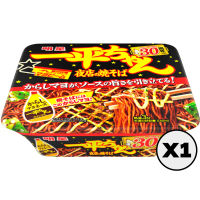 【明星食品】一平夜店炒麵泡麵杯麵 單杯入日本原裝進口 消夜宵夜點心即食麵下午茶零食露營美食(135gX1杯)