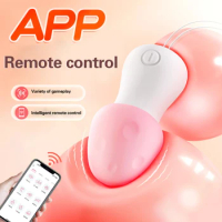 APP Bluetooth Vibrating Egg Clitoris Stimulator Vibrator for Women Wireless Dildo G Spot Female Panties Sex Toys for Adults 18