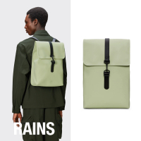 【Rains】Rucksack 經典防水時尚後背包(Earth 地球綠)