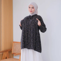 MOMMY SHABBY • BAJU HAMIL & MENYUSUI • Beryl Elia Freya Blouse • Baju atasan hamil dan menyusui nurs