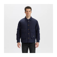 【LEVIS 官方旗艦】男款 鴨鵝絨外套 襯衫外套 羽絨外套 人氣新品 002NA-0001