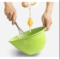 Baskom Mixing Egg Bowl 2.8 Liter Lion Star BW-2 B-20 Wadah Plastik Bulat Tempat Adonan Mangkok Plast