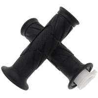 Handle Grip Set Single without Throttle Cable Tube Sleeve for Chinese GY6 50cc 60cc 125cc 150cc Moped scooter ATV Dirt Pit Bike