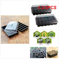 1/2/3PCS Set 24 Holes Seedling Tray Seedling Box With Big Holes Gardening Flower And Plant Pots Greenhouse Seed Planting Box