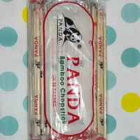 sumpit bambu KOKI PANDA isi 50 pasang sudah termasuk tusuk gigi