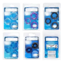 Ring Silikon Pria Dewasa Karet P Penunda Eja Silikon Tahan Lama Mainan untuk Pria joker