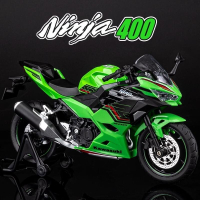 川崎ninja400摩託車模型仿真閤金忍者機車車模男生生日禮物聖誕節