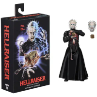 18cm Original NECA Hellraiser He'll Tear Your Soul Apart Ultimate Pinhead Action Figure PVC Movable Collection Of Toy Gifts