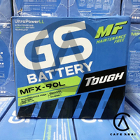 GS MFX 90L  MFX 90 R (แบตเตอรี่น้ำกึ่งแห้ง) 80ah