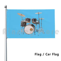 Drums Illustration Outdoor Decor Flag Car Flag Drums Drum Drums Image Music Music Instrument Fashion