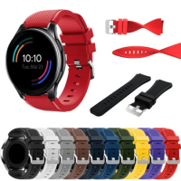 22mm Silicone Strap For OnePlus Watch 46mm Sport Bracelet For Ticwatch Pro 3 GTX E2 S2 Smart Watch Bands Waterproof Accessories