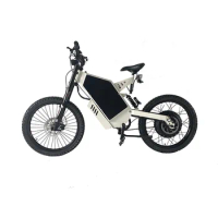 MIDU Electric Bike Moped 21 Inch Fat Tire 8000W 72V 40AH Mens Road Aluminum Electric Bicycle For Adults Mountain E-Bike MTB