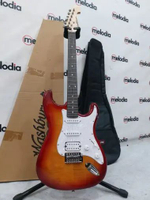 Washburn SDFSB U Sonamaster Deluxe with Flame Maple, 6-strings Electric Guitar + Bag