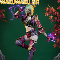 IN STOCK WakuWaku-SR Game Genshin Impact Cosplay Kuki Shinobu Costume Cosplay Genshin Impact Costume Kuki Shinobu