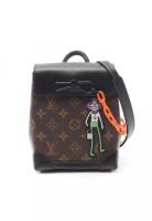 Louis Vuitton Pre-Loved Louis Vuitton steamer XS monogram macassar LV friend Shoulder bag PVC leathe