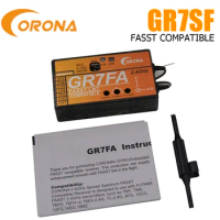 CORONA GR7FA 7CH S.BUS Receiver With Gyro Compatible Futabas FASST Transmitter