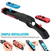 New Grip For Nintendo Switch Shooting Games Controller NS Game Console Accessories Induction Peripherals Shooting Game Gun Grip