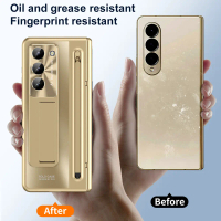Ốp Lưng Xanh Chống Sốc Phù Hợp Cho Samsung Galaxy Z Fold 7 6 5 Thiết Kế Cổ Điển Z Fold7 Fold6 Fold5