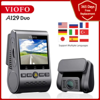 VIOFO A129 Dual Channel 5GHz Wi-Fi Full HD Dash Camera DashCam IMX291 Dual Starvis Sensor HD 1080P Car DVR Optional Rear Camera