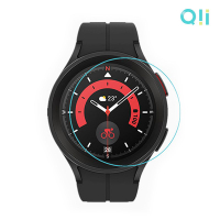 【愛瘋潮】Qii SAMSUNG Galaxy Watch 5 Pro (45mm) 玻璃貼 (兩片裝)【APP下單4%點數回饋】