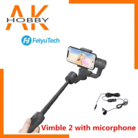 FeiyuTech Vimble 2 Feiyu 3-Axis Handheld Smartphone Gimbal Stabilizer with Tripod and Boya Microphone