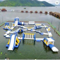 2021 Newest Inflatable Water Park For Water Play Equipments Games with factory price