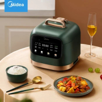 Midea electric pressure cooker household retro 3 liters smart small automatic exhaust rice cooker pressure cooker new 2-4 people