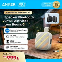Soundcore Boom Go 3i Portable Bluetooth Speaker by Anker 15W Punchy Sound 24H Playtime IP68 BassUp 2
