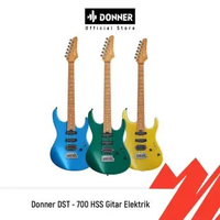 Donner DST - 700 HSS Gitar Elektrik Gold