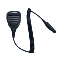 IP54 Waterproof Baofeng UV-9R Series Flexible Cable PTT Mic Speaker Microphone for UV9R A58 UV-XR GT-3WP 9700 UV-9R Plus Radio