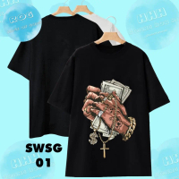 Baju Tshirt Lelaki [Premium] Swsg 01 European form t-shirt - Streetwears SG Baju Oversize Lelaki