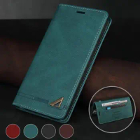 2024 Realmi 11 8i 9 Pro 10 4G RFID Leather Flip Case Realme 11 Pro Plus 5G Luxury Cover Magnet Book Shield for OPPO Realme 10 8