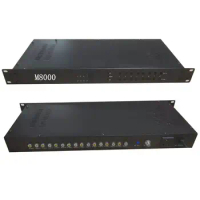 8-Channel Agile Modulator CATV Hotel Cable System AV to RF PAL-DK PAL-BG NTSC Multi-Channel Analog Modulator