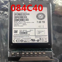 Original Almost New Solid State Drive For DELL 7.68TB 2.5" SAS SSD For 84C40 084C40