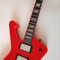 Left-handed 6 string Electric Guitar New Iceman Paul Stanley Red Mirror Guitar Guitars Guitarra