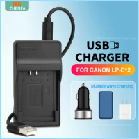 LP-E12 battery Charger for Canon EOS M M2 M10 M50 M100 M200 M50 Mark II Camera LPE12 LCE12 LC-E12 USB Charger