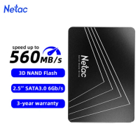 Netac SSD 4tb 2tb 1tb 2.5inch SATA3 128gb 256gb 512gb SSD Hard Disk HDD Internal Solid State Drive for Laptop Desktop