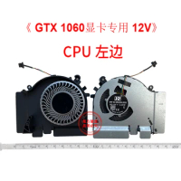 GPU Cooling Fan For Xiaomi MI 15.6 Gaming GTX1060 6G Edition 171502-AA EG75071S1 C010 C020 S9A 1060/1660TI/2060 CPU Fan Cooler