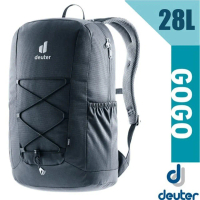 ☆【DEUTER】GoGo DayPack 3D透氣休閒旅遊後背包25L/3813224 黑