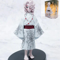 15cm Demon Slayer Anime Action Figure Rui Model Toy Collection Ornament Spider Ghost Kimetsu No Yaiba Christmas Gift