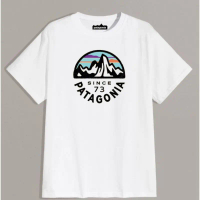 T-Shirt Kaos Patagonia - 73 - T-shirt Patagonia Bahan Katun Combed 24s Premium Kain Dasar Polos Deng