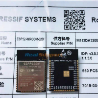 650PCS/REEL ESP32-WROOM-32D ESP32-WROOM-32D-N4 ESP32-WROOM-32D-N8 Wi-Fi+BT+BLE ESP32 Module 32Mbits 4MB Flash Memory Espressif