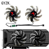 New For PNY GeForce GTX1060 1070ti V2 Graphics Card Replacement Fan GA91S2U