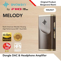 FiiO Snowsky Melody Dual CS43131 Portable Dongle DAC & Headphone amplifier WALNUT