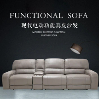 Living Room Sofa set 3 seater sofa recliner electrical couch genuine leather sectional sofas muebles de sala moveis para casa
