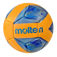 【MOLTEN】Molten Football #5 足球 5號 國中 成人 亮面 機縫 22cm(F5A2000-OB)