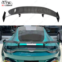 For Aston Martin Vantage F1 High quality Carbon Fiber Rear Spoiler Rear Wing Lip Tail Trun k SpoilersTail fins Separator